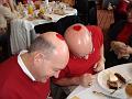 Jeff & Ron wear their hearts on their.....heads!